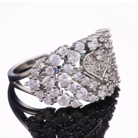 925 Silver Rings Party Rings Jewelry Gift Ring - Picture 4 of 4